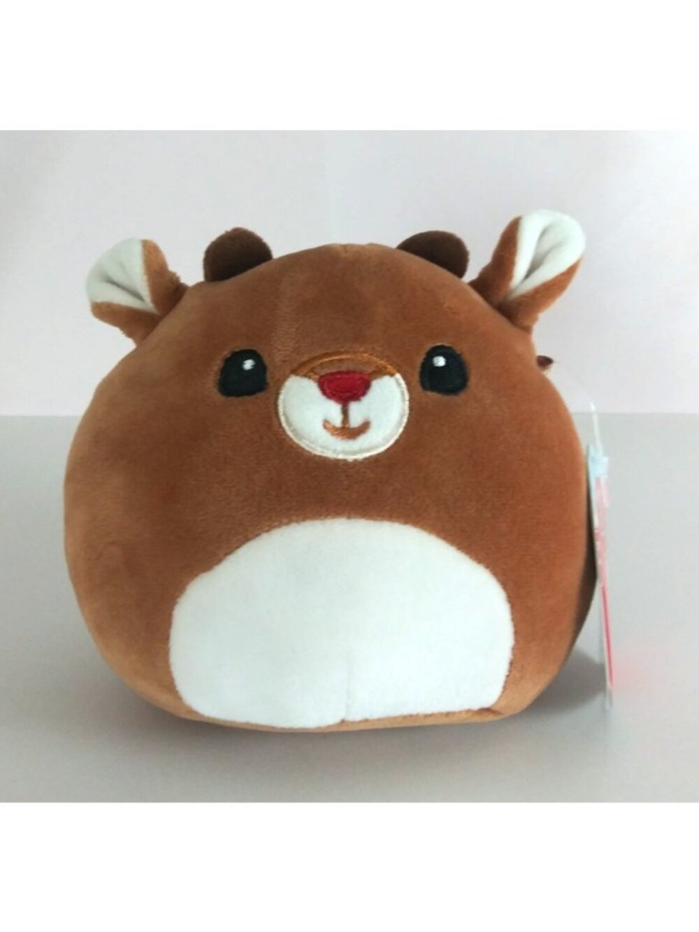 NWT Squishmallows Christmas Rudolph The Red-Nosed Reindeer 5" Plush
